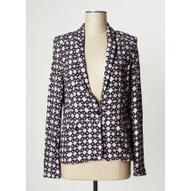 7 SEASONS - Blazer noir en viscose - Femme - Taille 36 - Modz