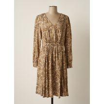 JULIE GUERLANDE - Robe mi-longue beige en viscose - Femme - Taille 42 - Modz