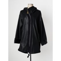 ELISA CAVALETTI - Parka noir en polyurethane - Femme - Taille 38 - Modz