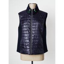 JUST WHITE - Doudoune bleu en polyamide - Femme - Taille 42 - Modz