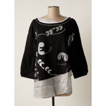 ELISA CAVALETTI - Sweat-shirt noir en coton - Femme - Taille 38 - Modz