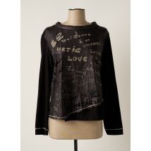 ELISA CAVALETTI - T-shirt noir en coton - Femme - Taille 42 - Modz