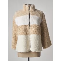 SPORTALM - Manteau court beige en polyester - Femme - Taille 42 - Modz