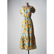 BSB - Robe longue jaune en coton - Femme - Taille 34 - Modz