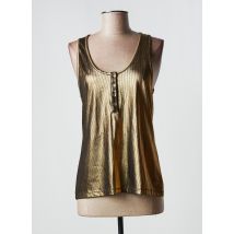 HBT - Top jaune en polyamide - Femme - Taille 38 - Modz