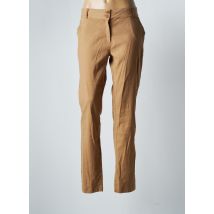 HBT - Pantalon slim beige en polyamide - Femme - Taille 40 - Modz