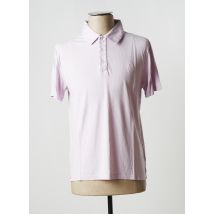 HERO SEVEN - Polo violet en lyocell - Homme - Taille S - Modz