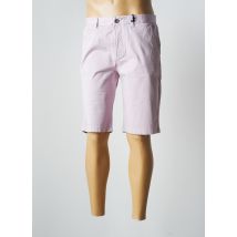 HERO SEVEN - Bermuda violet en coton pour homme - Taille W29 - Modz