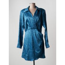 IKOONE&BIANKA - Robe mi-longue bleu en polyester - Femme - Taille 40 - Modz