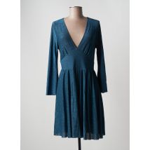 SENES - Robe mi-longue bleu en polyester - Femme - Taille TU - Modz