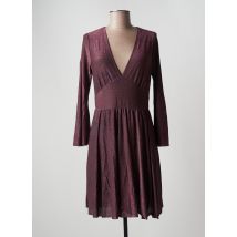 SENES - Robe mi-longue rose en polyester - Femme - Taille TU - Modz