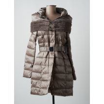 MOTIVI - Doudoune marron en polyamide - Femme - Taille 34 - Modz