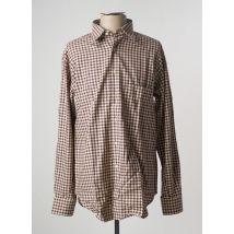 FABIO INGHIRAMI - Chemise manches longues beige en coton - Homme - Taille M - Modz