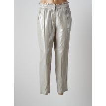MARC AUREL - Pantalon droit gris en lyocell - Femme - Taille 44 - Modz