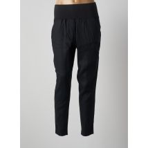 MARC AUREL - Pantalon droit noir en coton pour femme - Taille 36 - Modz