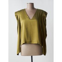 KARMA KOMA - Top vert en soie - Femme - Taille 40 - Modz