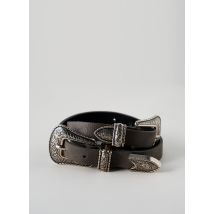 VIMODA - Ceinture gris en polyurethane - Femme - Taille 40 - Modz