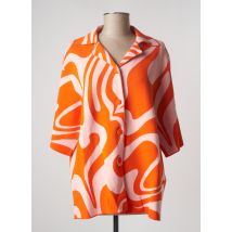 SPORTMAX - Pull tunique orange en viscose - Femme - Taille 38 - Modz