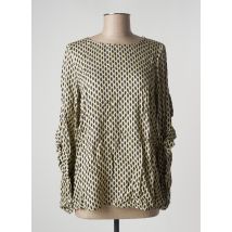 MARC AUREL - Blouse beige en viscose - Femme - Taille 36 - Modz