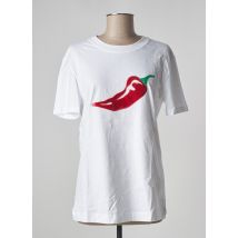 SPORTMAX - T-shirt blanc en coton - Femme - Taille 38 - Modz
