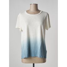 REPEAT - Top blanc en lin - Femme - Taille 38 - Modz