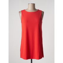 MAXMARA - Tunique sans manche rouge en polyester pour femme - Taille 34 - Modz