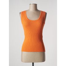 MAXMARA - Pull orange en viscose - Femme - Taille 40 - Modz