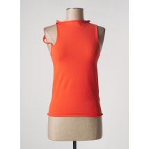 PIER ANTONIO GASPARI - Pull orange en viscose - Femme - Taille 38 - Modz