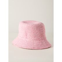 WEEKEND MAXMARA - Chapeau rose en coton - Femme - Taille 58 - Modz