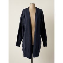 CONCEPT K - Gilet manches longues bleu en acrylique - Femme - Taille 38 - Modz