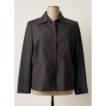 ATIAN - Veste casual gris en laine - Femme - Taille 50 - Modz