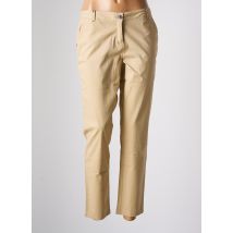 THALASSA - Pantalon chino beige en coton - Femme - Taille 38 - Modz