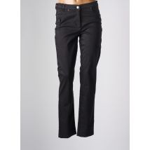 THALASSA - Pantalon slim noir en coton - Femme - Taille 38 - Modz