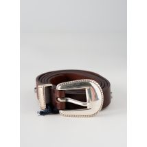 NEW MAN - Ceinture marron en cuir - Femme - Taille 44 - Modz