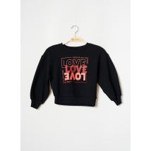 KIDS ONLY - Sweat-shirt noir en coton pour fille - Taille 5 A - Modz