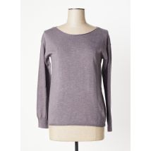 YAYA - Pull gris en coton - Femme - Taille 36 - Modz