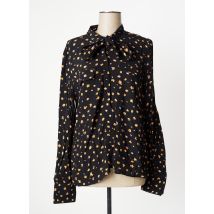 YUKA - Chemisier noir en viscose - Femme - Taille 40 - Modz