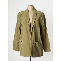 YAYA - Blazer vert en viscose - Femme - Taille 46 - Modz