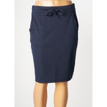 FRANSA - Jupe mi-longue bleu en polyester - Femme - Taille 38 - Modz