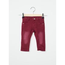 3 POMMES - Pantalon slim rouge en coton - Garçon - Taille TU - Modz