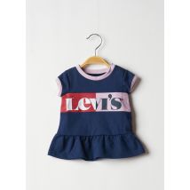 LEVIS - Robe mi-longue bleu en coton - Fille - Taille TU - Modz