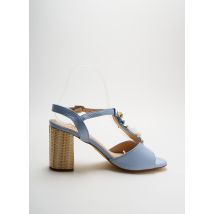 MLV - Sandales/Nu pieds bleu en textile - Femme - Taille 40 - Modz