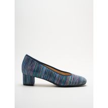 HASSIA - Escarpins bleu en cuir - Femme - Taille 35 - Modz