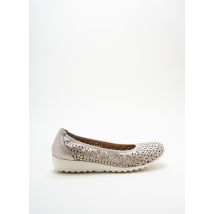 CAPRICE - Ballerines gris en cuir - Femme - Taille 36 - Modz