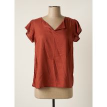 ELLE EST OU LA MER - Blouse marron en modal - Femme - Taille 36 - Modz