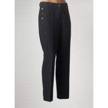 MAE MAHE - Pantalon 7/8 noir en polyester pour femme - Taille 40 - Modz