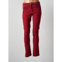 ELLE EST OU LA MER - Jeans coupe slim rouge en coton - Femme - Taille 42 - Modz