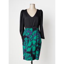 EDAS - Robe mi-longue noir en polyester - Femme - Taille 40 - Modz