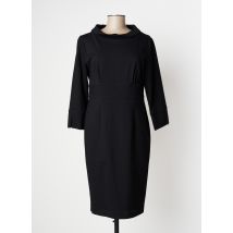 EDAS - Robe mi-longue noir en viscose - Femme - Taille 42 - Modz