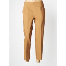 EDAS - Pantalon slim beige en coton - Femme - Taille 42 - Modz